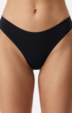Damskie PURE SIN Bielizna Plus Size|Figi Bezszwowe - ajtki bezzwowe figi dakie czarne Pure Caic