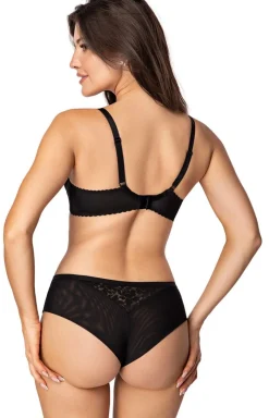 PariPari Lingerie Figi Brazylijskie - ajtki brazyiany z wyoki tane czarno-czerwone aia