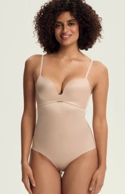 Majtki damskie modelujące beżowe Shapy 43918-80X
