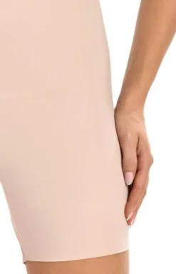 Damskie Teyli Majtki Z Nogawkami|Panty Damskie - Majtki modelujące z wysokim stanem Aida beżowe 7149