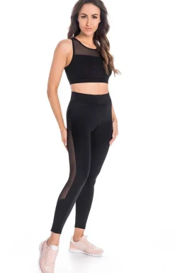 Mappy legginsy sportowe z siateczką 2224