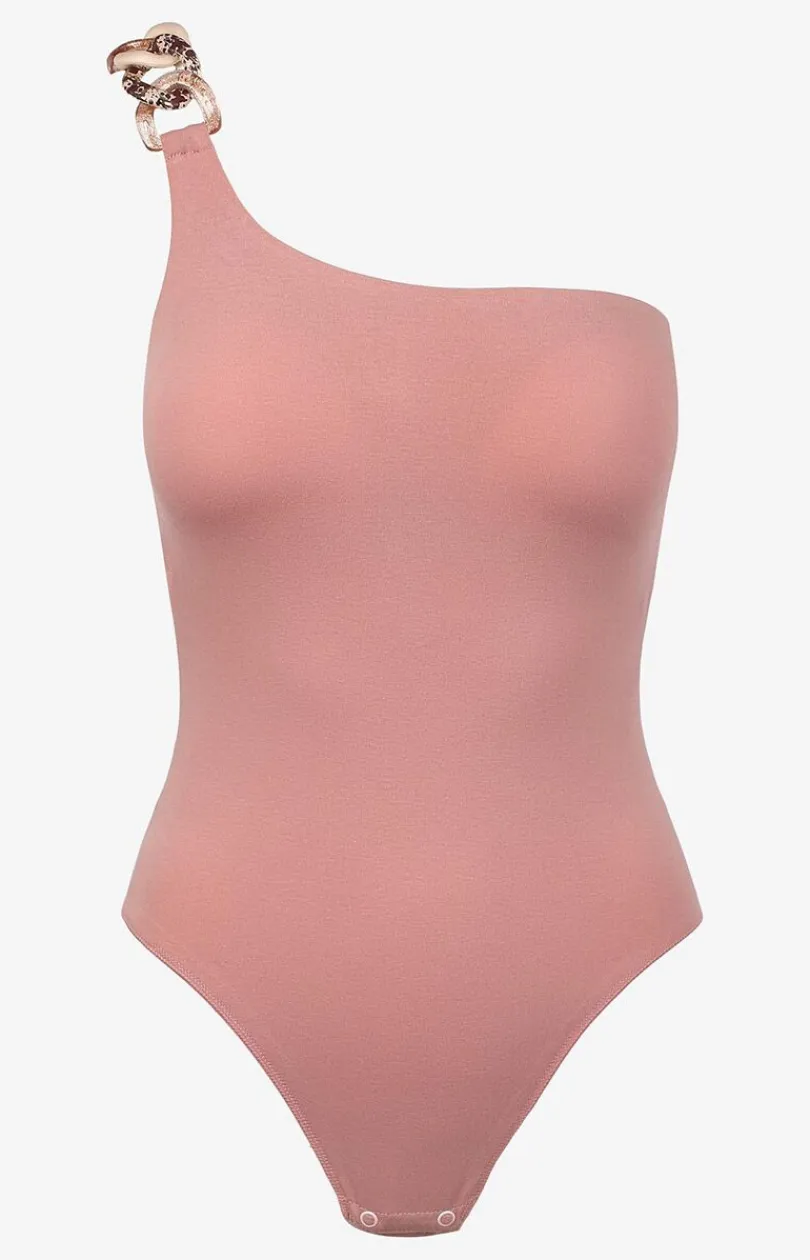 Marilyn Body|Moda - bawełniane body na jedno ramię Curacao
