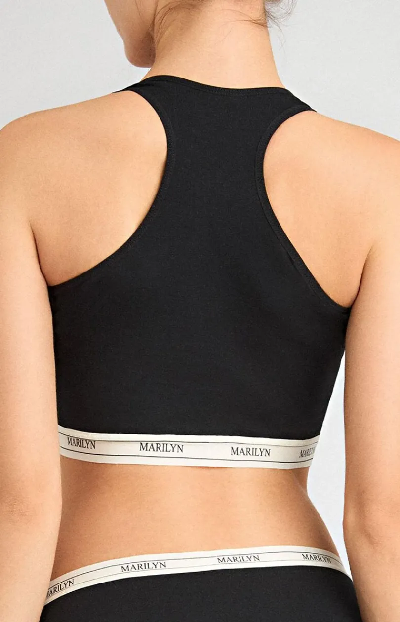 Marilyn Biustonosz Bezszwowy|Biustonosze Sportowe - bawełniany tank-top Denise