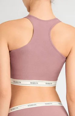 Marilyn bawełniany tank-top różowy Denise