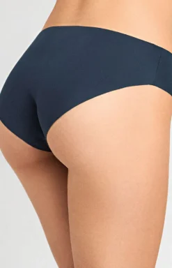 Marilyn bezszwowe figi damskie granatowe Cotton Touch