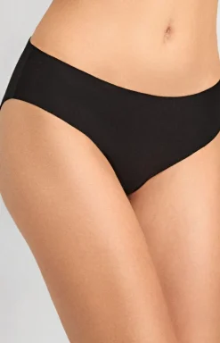 Marilyn bezszwowe figi damskie czarne Cotton Touch