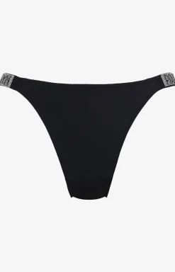 Damskie Marilyn Stringi Damskie - czarne stringi damskie Mon Bijou Secret