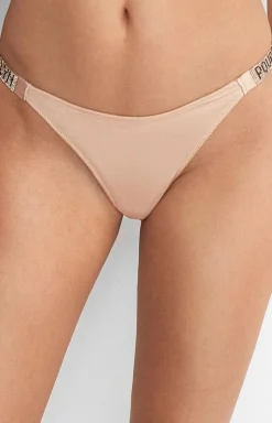 Marilyn figi damskie tanga beżowe Mon Bijou Secret