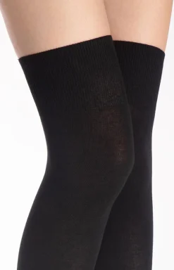 Marilyn klasyczne czarne zakolanówki Zazu Cotton 899 New