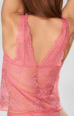Damskie Marilyn Koszula Nocna Na Ramiączkach|Koszula Nocna Koronkowa - koronkowy top daki Roxanne