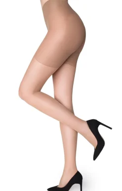 Marilyn modelujące rajstopy ciemnobeżowe 30 DEN Shape 5 Lux Line