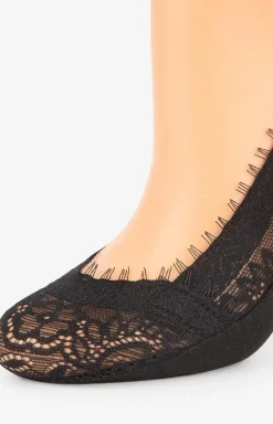 Marilyn 2-pak stopki koronkowe czarne Comfort Lace