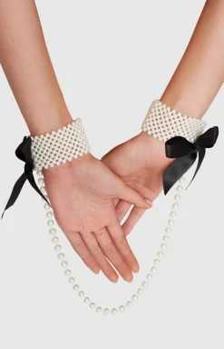 Marilyn perłowe kajdanki Pearls of the Night