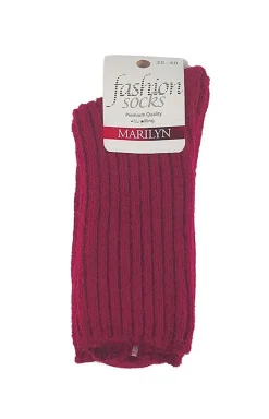 Damskie Marilyn Kolorowe Skarpetki|Skarpetki - skarpetki damskie czerwone Angora F27