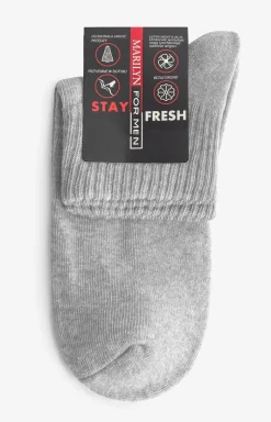 Męskie Marilyn Skarpety Męskie - skarpetki męskie bawełniane czarne o niskim kroju Stay Fresh
