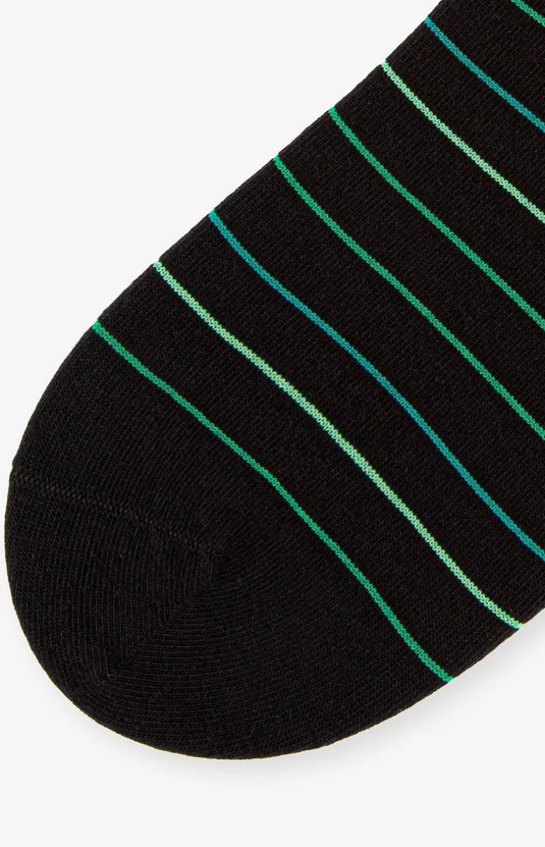 Marilyn stopki męskie czarne w paseczki Stripes 2