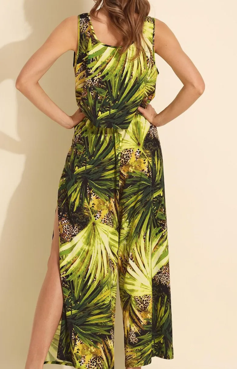 Marilyn top plażowy z tropikalnym nadrukiem Tropical