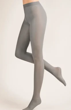 Gabriella Rajstopy Klasyczne|Rajstopy - Microfibre/Code 11 szare kryjące rajstopy z mikofibry 40 den