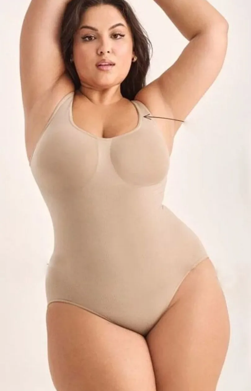 Gabriella Body|Bielizna Wyszczuplająca - Modelujące body damskie naturalne S1213