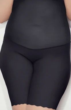 Modelujące figi z nogawkami czarne Glam Form