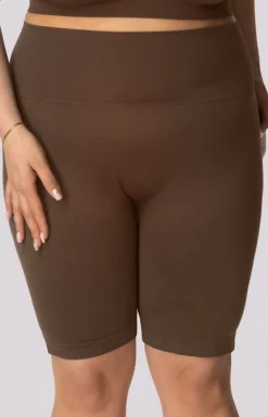 Mona kolarki damskie w kolorze caffe Base Plus Size