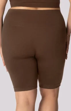 Mona kolarki damskie w kolorze caffe Base Plus Size