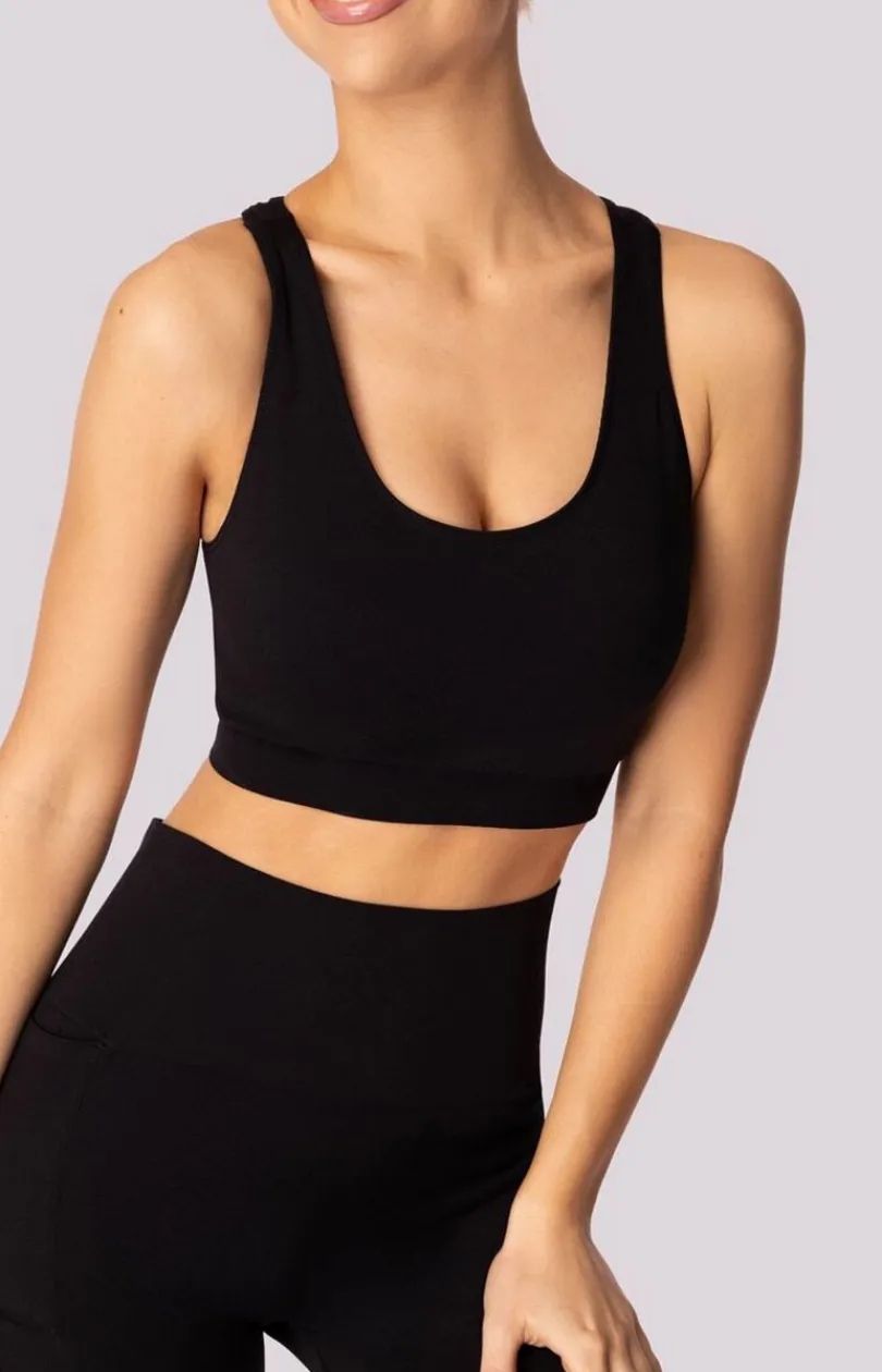Mona Biustonosze Sportowe|Bielizna Homewear - top damski Base