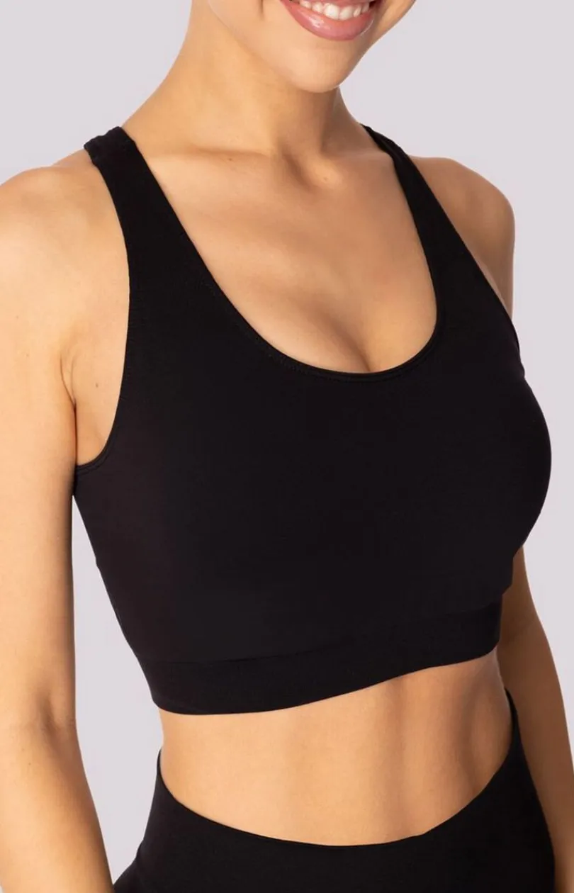 Mona Biustonosze Sportowe|Bielizna Homewear - top damski Base