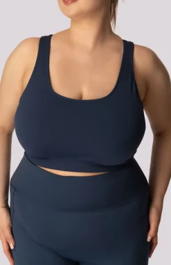Mona top damski szary Base Plus Size
