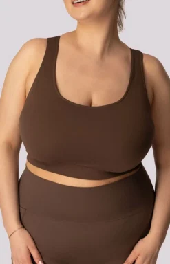 Mona Bielizna Homewear|Biustonosz Duże Rozmiary - top damski w kolorze Base Plus Size