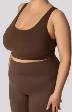 Mona Bielizna Homewear|Biustonosz Duże Rozmiary - top damski w kolorze Base Plus Size