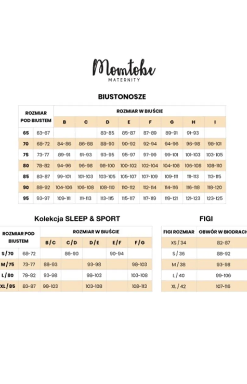 Momtobe Bielizna Ciążowa|Biustonosz Duże Rozmiary - Motley Ornament mama biustonosz soft do karmienia