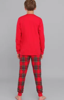 Damskie Italian Fashion Piżamy Rodzinne - Narwik piżama chłopięca dł.dł.