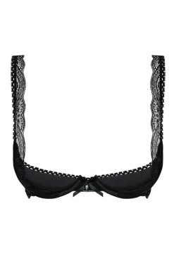 Obsessive Biustonosze Otwarte|Wszystkie Biustonosze... - biustonosz peek-a-boo otwarty Miamor half bra