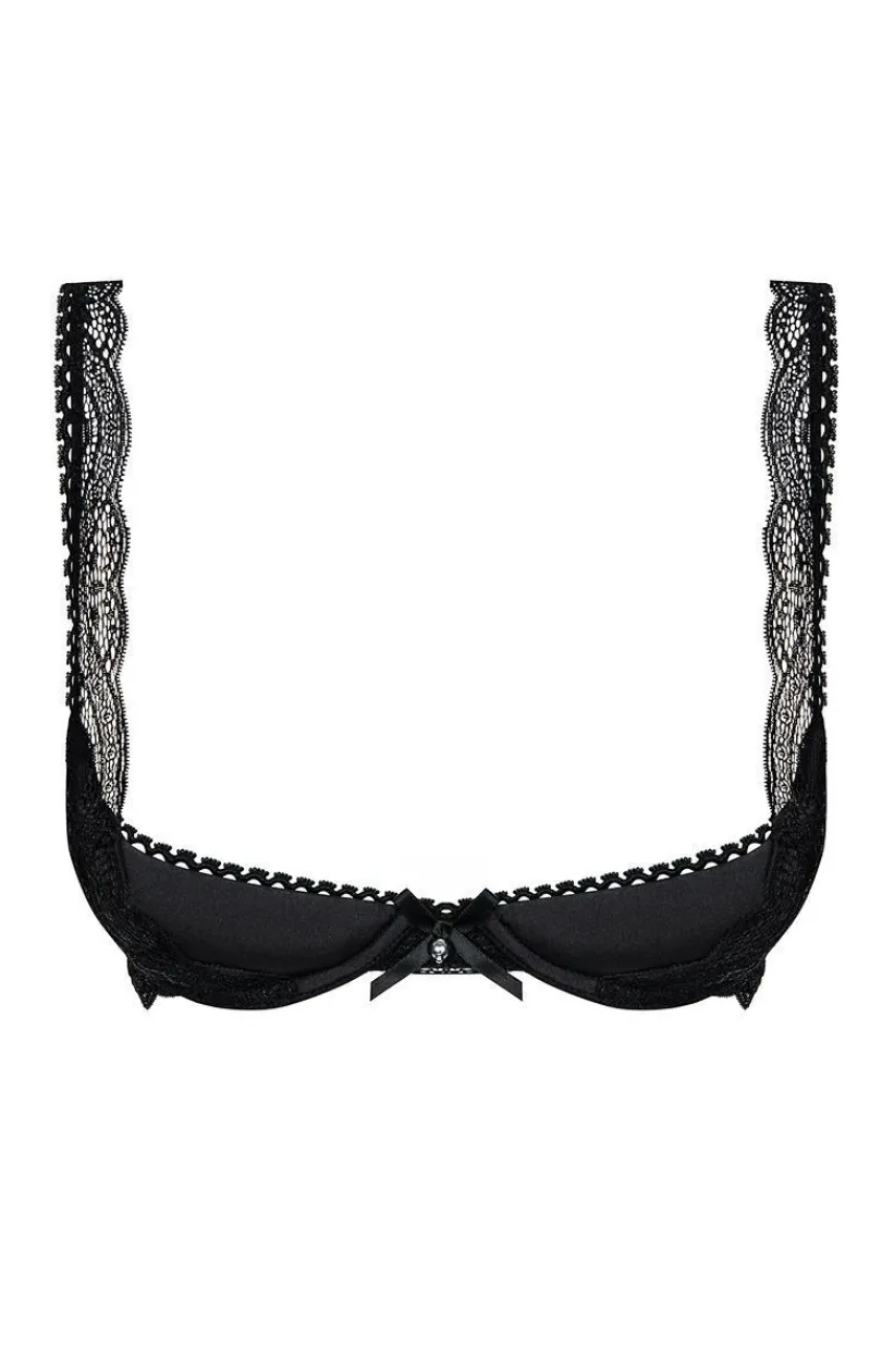 Obsessive Biustonosze Otwarte|Wszystkie Biustonosze... - biustonosz peek-a-boo otwarty Miamor half bra