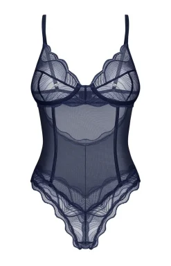 Obsessive Body|Body - body damskie otwarte Nightly Blue