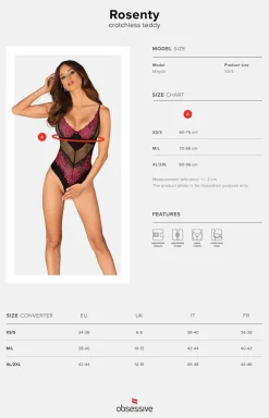 Obsessive Body|Body - body z otwartym krokiem Rosenty