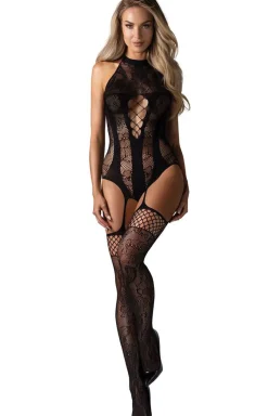Obsessive Bodystocking|Body - czarne bodystocking F240