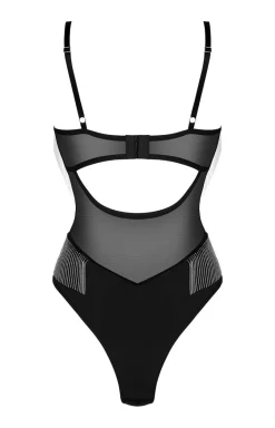 Obsessive Dancewear & Clubwear|Body - czarne body z koralikami Milladis