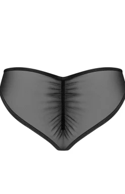 Obsessive czarne figi damskie Donarella