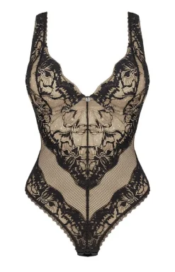 Obsessive Body|Body - czarne koronkowe body Olvidia