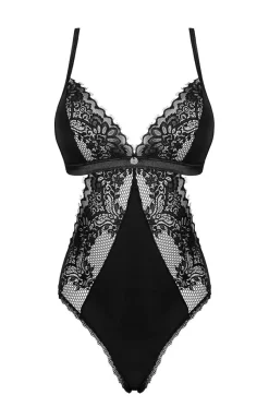 Obsessive Body|Body - czarne koronkowe body Maderris