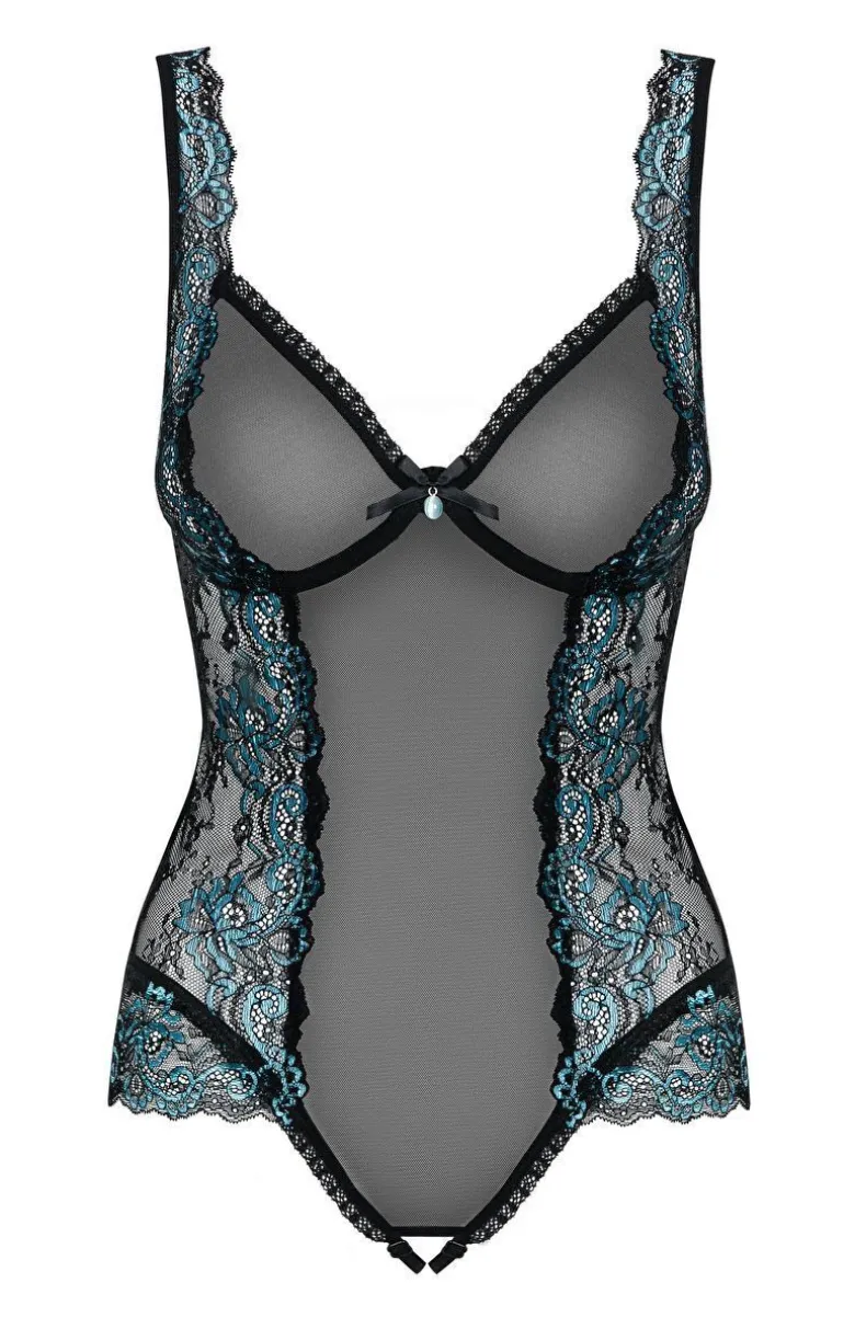 Obsessive damskie body otwarte Amanta teddy