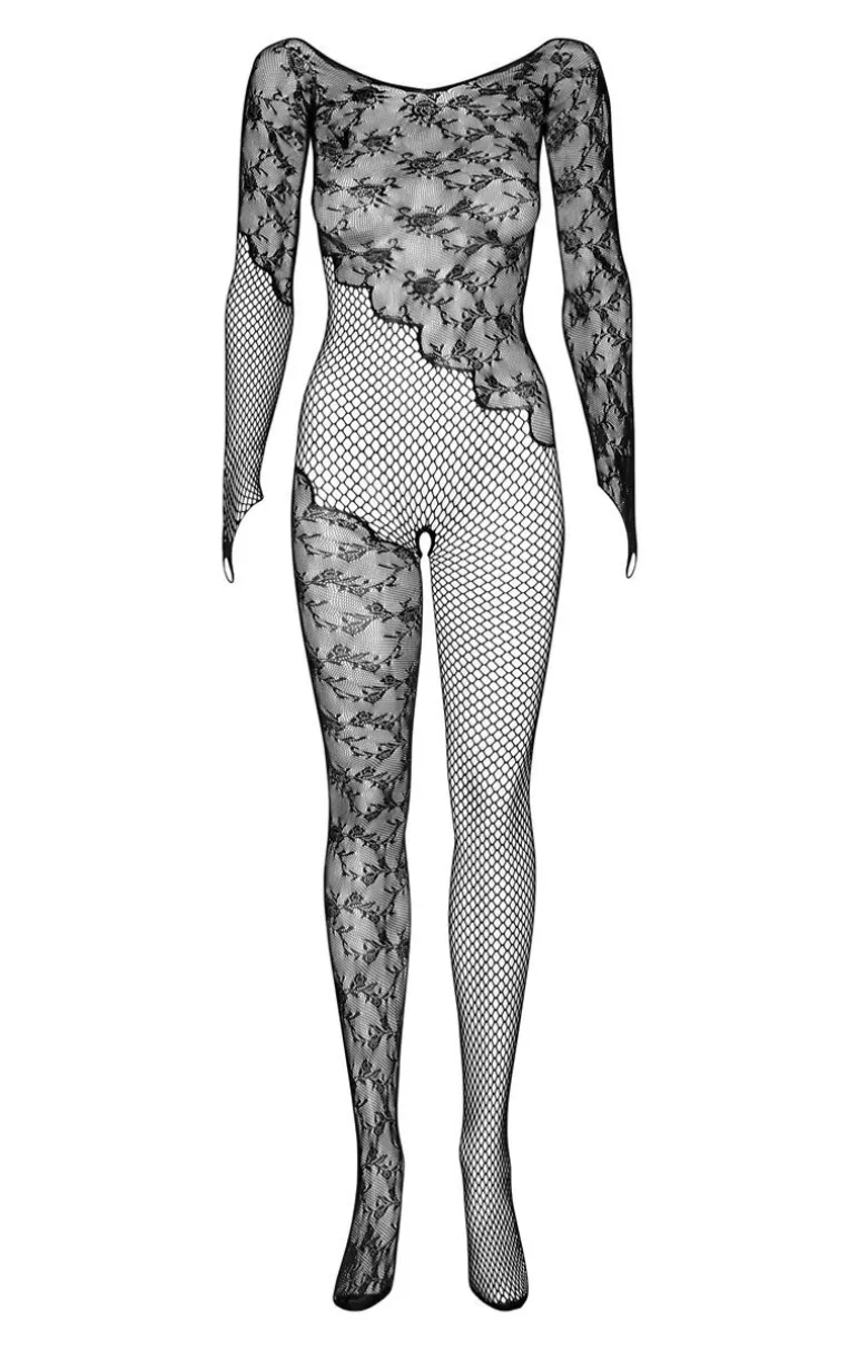 Obsessive F210 czarne bodystocking