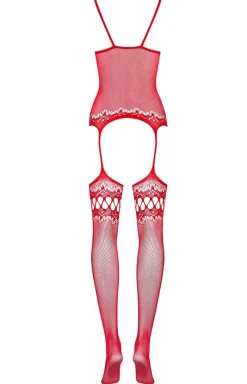 Obsessive Bodystocking|Body - F214 czerwone bodystocking