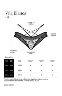 Obsessive figi damskie Vila Blanes