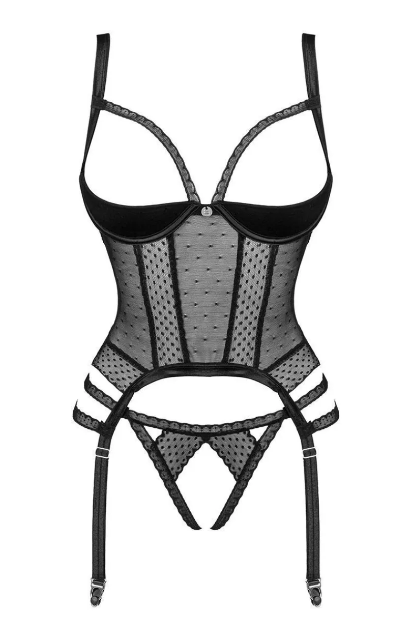 Obsessive Body|Gorsety - gorset i otwarte stringi Lanelia