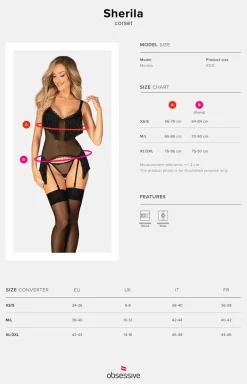 Obsessive Body|Gorsety - gorset i stringi Sherila
