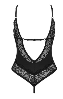 Obsessive koronkowe body otwarte Bellastia