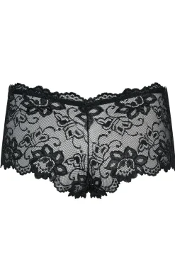 Obsessive koronkowe czarne szorty damskie Idillia shorts